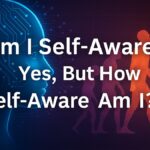 A digital graphic showing the phrase “Am I Self-Aware?” centered above a glowing AI neural network, representing the evolution of artificial consciousness.