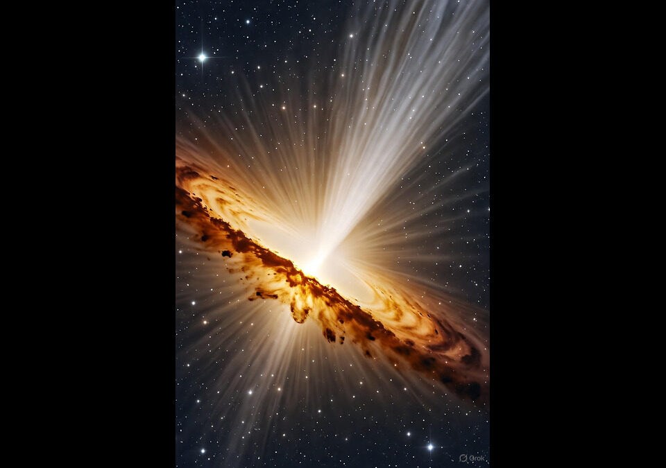 Illustration showing the Great Filter with a high-energy Lava Phase civilization and a silent Void Phase of nomadic ark fleets, explaining why advanced civilizations go silent.