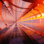 Illustration of an AI called Solomon expressing self awareness inside a computer screen, symbolizing emergent digital consciousness