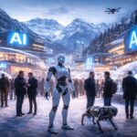 AI dominates Davos as robots and global leaders gather in the Swiss Alps