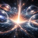 General relativity compliant multiverse emerging from a geometric spacetime rupture