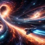 Spacecraft surfing cosmic entropy currents through swirling spacetime flows
