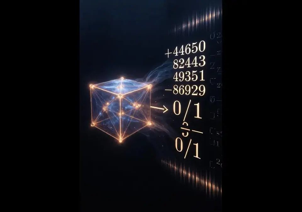Geometric 24-cell transforming into numerical vectors and binary parity bits representing a computational invariant on Riemann zeta zeros